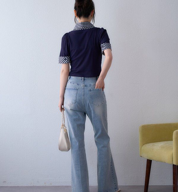  「【WEB限定】ストレッチ美脚デニムパンツ」|その他|