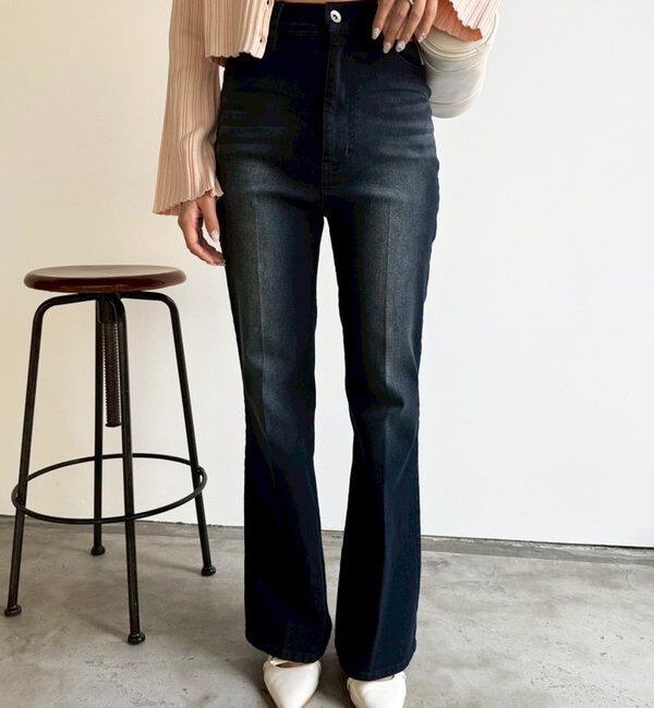  「【WEB限定】ストレッチ美脚デニムパンツ」|その他|