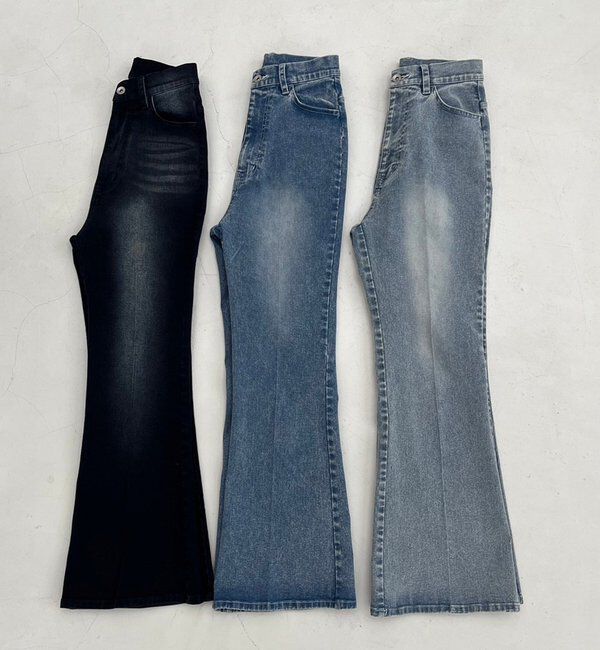  「【WEB限定】ストレッチ美脚デニムパンツ」|その他|