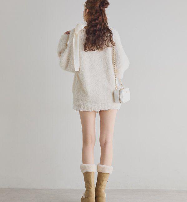  「マイナス３キロレースアップムートンブーツ」|その他|