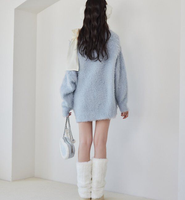  「メリーカールチュニックニット」|ニット・セーター|