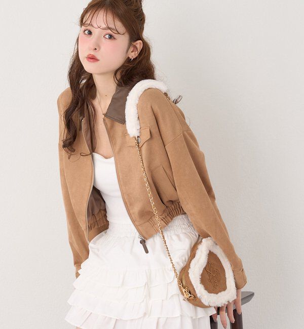  「配色衿バーンジャケット」|ダウンベスト・ベスト|