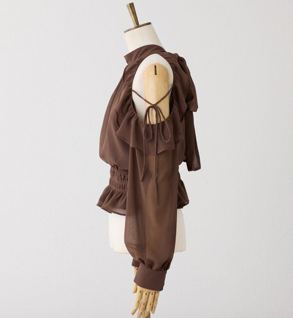  「バックリボンアメスリブラウス」|シャツ・ブラウス|