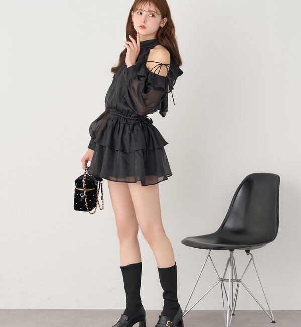  「アメスリチュニックワンピース」|ワンピース|