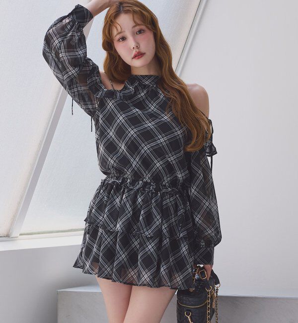  「アメスリチュニックワンピース」|ワンピース|