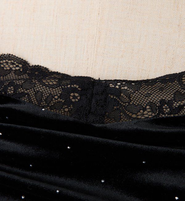  「レース付きドロストチュニック」|ワンピース|