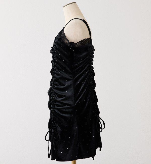  「レース付きドロストチュニック」|ワンピース|