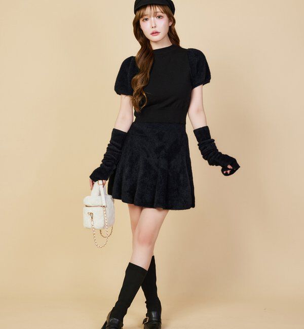  「【セットアップで着れる】シャギースカート」|スカート|