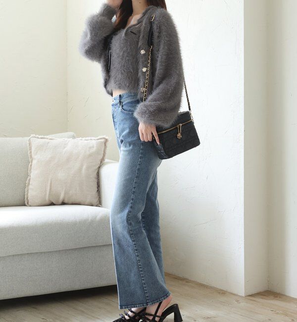  「美脚フレアデニムパンツ」|その他|