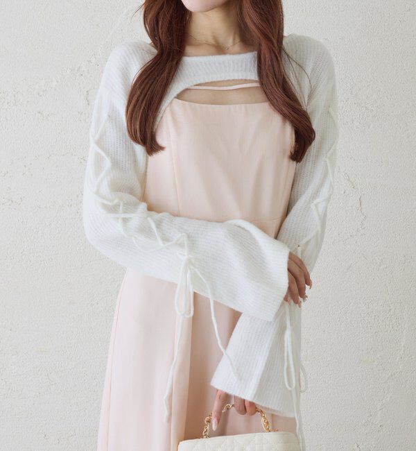  「カーディガンセットワンピース」|ワンピース|