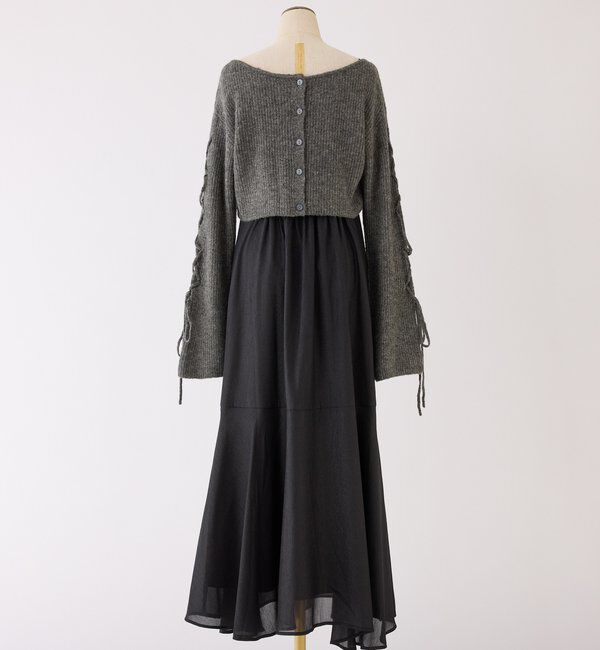  「カーディガンセットワンピース」|ワンピース|