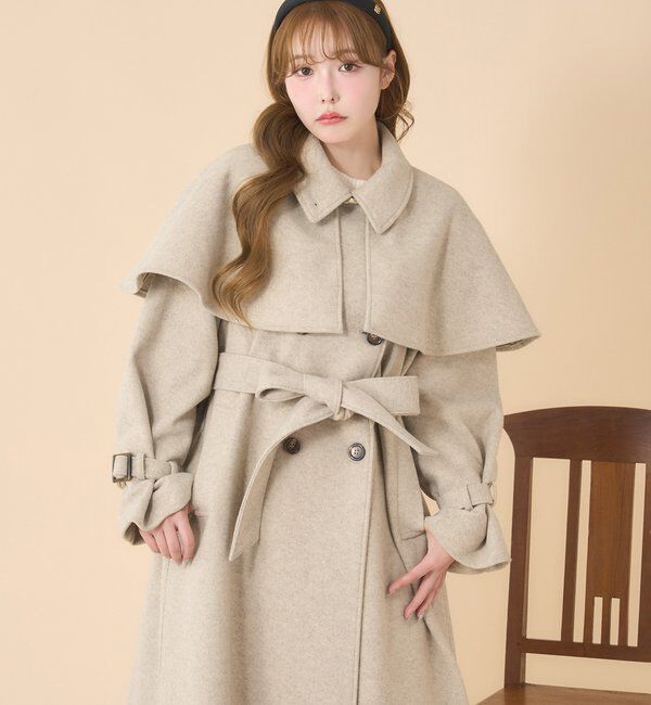  「【リバイバル/WEB限定】ケープ付きマルチウェイコート」|その他|