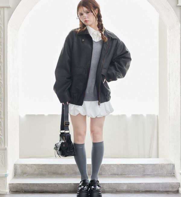  「バルーンミニスカート」|スカート|