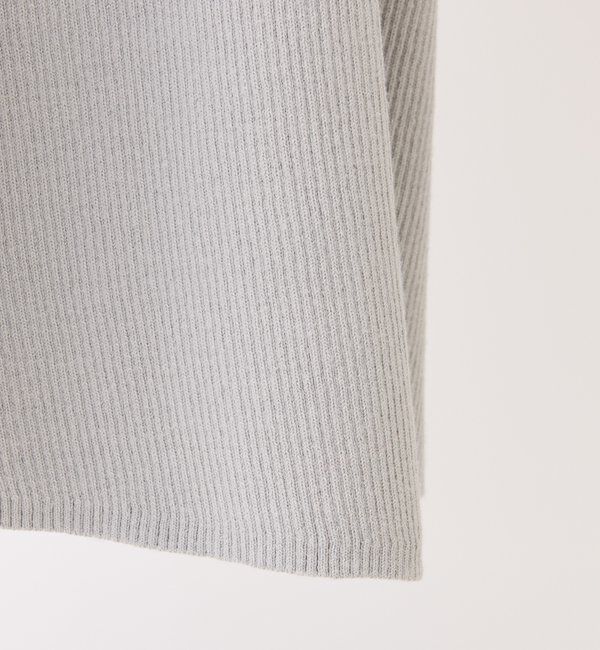  「リボン取り外し可能オフショルファーニットワンピース」|ワンピース|