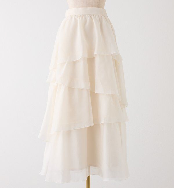  「ティアードロングスカート」|スカート|