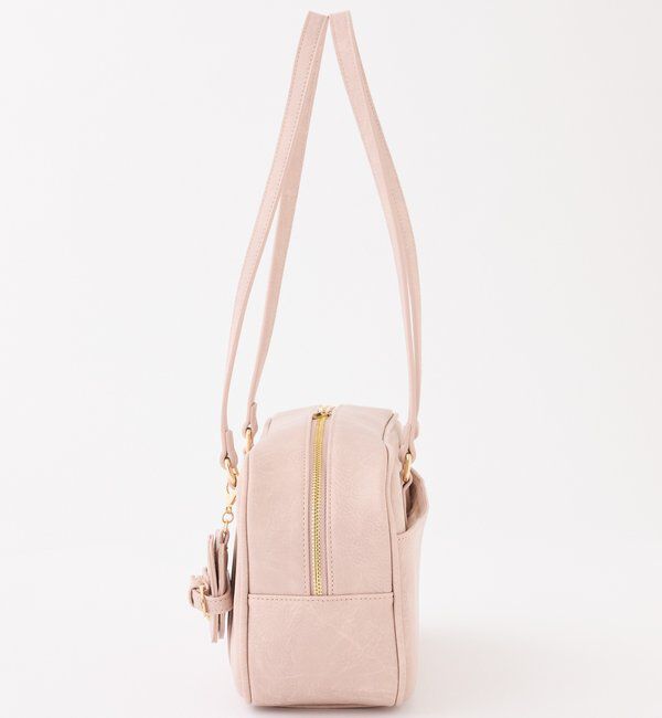  「ハートミラー付きスクエアボストンバッグ」|ショルダー・メッセンジャー|