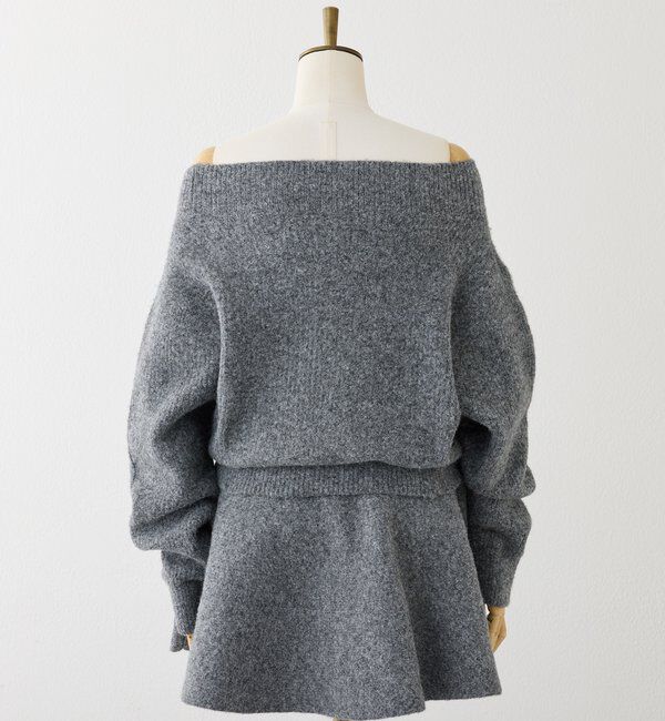  「オフショルニットセットアップ」|ワンピース|