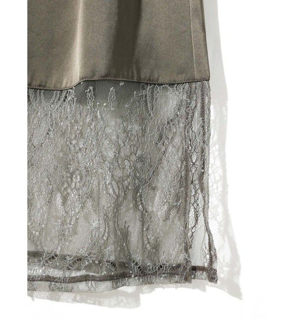 MIDIUMISOLID「MIDIUMISOLID for Ladies スリップキャミソールワンピース」|ワンピース|