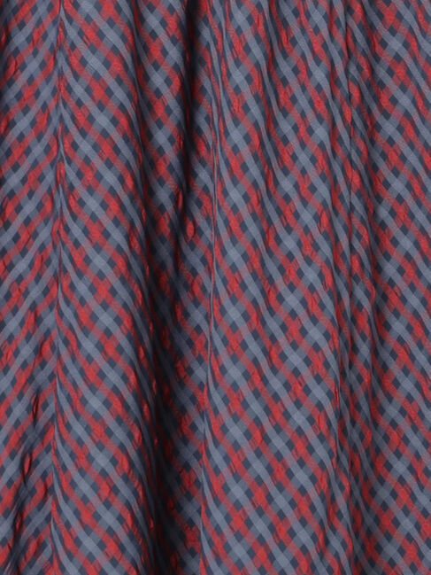 Te chichi TERRASSE「シアーチェックフレアスカート」|スカート|