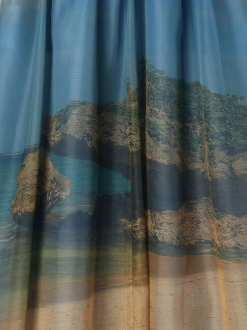 Te chichi「フォトプリントタックフレアミディスカート」|スカート|