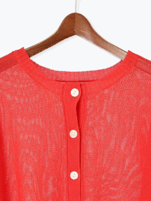 Te chichi「ペーパータッチヤーン2WAYメッシュニット」|ニット・セーター|