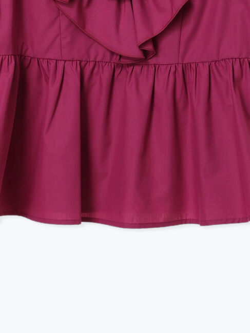 Te chichi「ギャザーフリルペプラムブラウス」|シャツ・ブラウス|