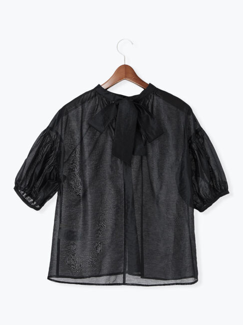 Te chichi「レザーライクバックリボンブラウス」|シャツ・ブラウス|