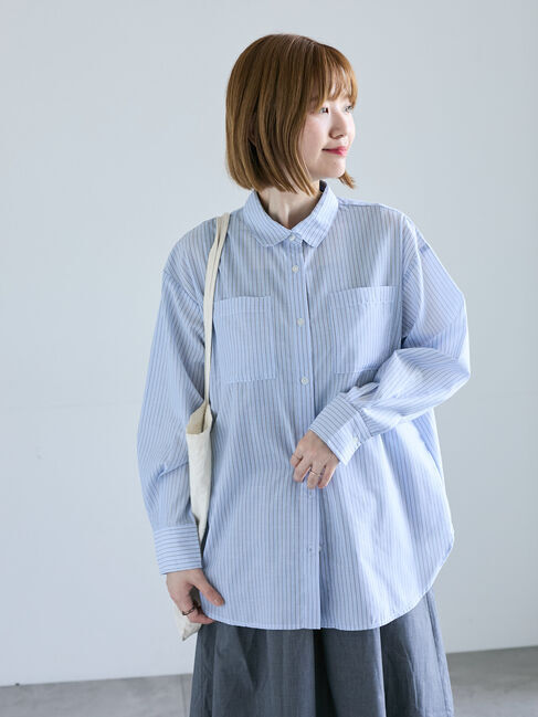 Lugnoncure「アソートレギュラーシャツ」|シャツ・ブラウス|ブルー