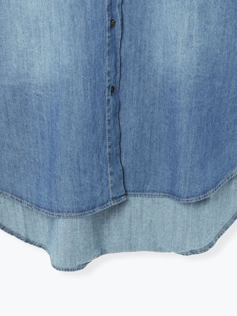 Lugnoncure「オーバーサイズチュニックシャツ」|シャツ・ブラウス|