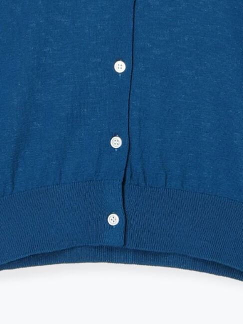 Lugnoncure「コットンクルーネックカーディガン」|カーディガン|