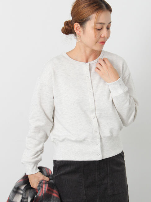 Lugnoncure「リングドット裏毛カーディガン」|その他|キナリ