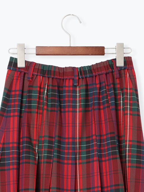 Te chichi「チェックアソートロングプリーツスカート」|スカート|