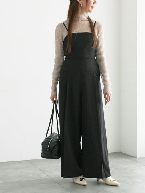 Te chichi「ベアオールインワン」|オールインワン|ブラック