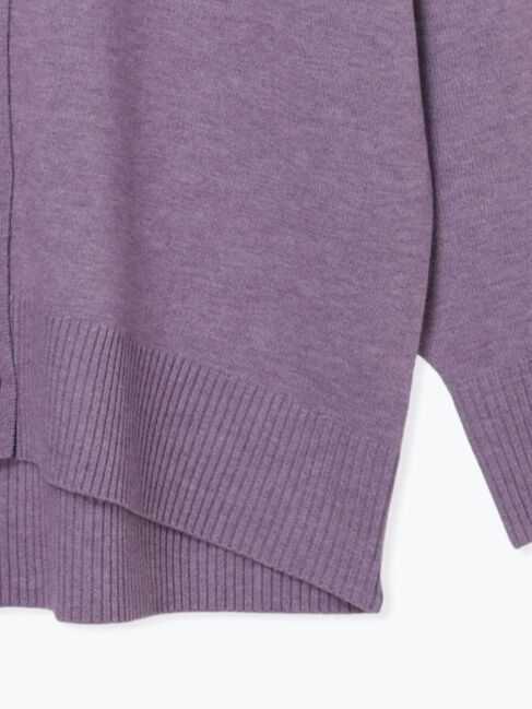 Lugnoncure「もちもちVネックリラックスカーディガン」|カーディガン|