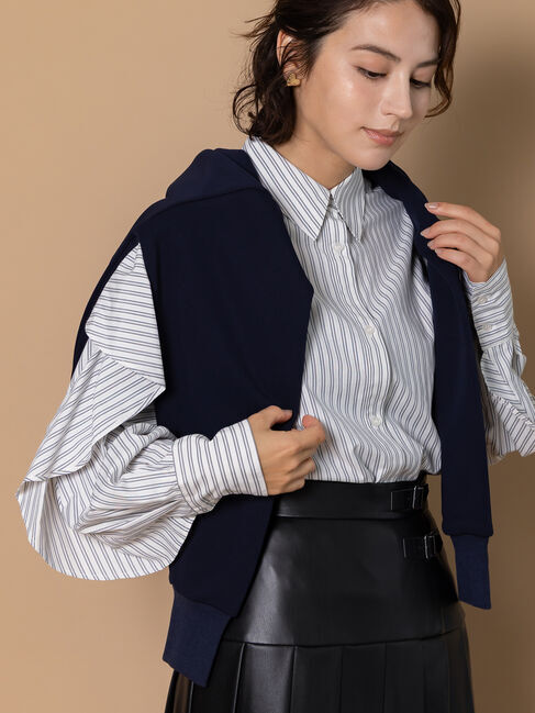 Te chichi「ラッフルスリーブシャツ」|シャツ・ブラウス|