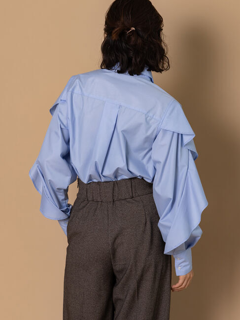 Te chichi「ラッフルスリーブシャツ」|シャツ・ブラウス|