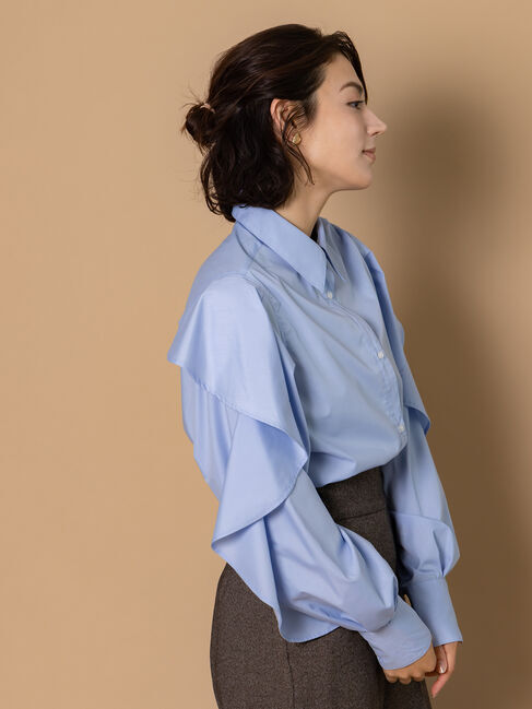 Te chichi「ラッフルスリーブシャツ」|シャツ・ブラウス|