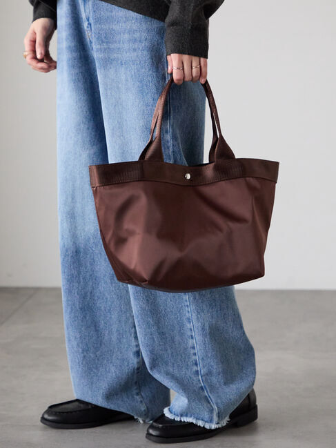 Lugnoncure「舟型トートバッグ」|その他|ブラウン