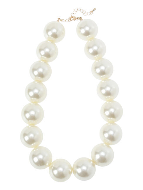 Te chichi「ボリュームパールネックレス」|ネックレス|オフホワイト