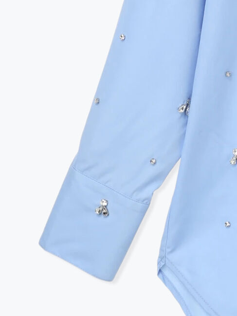 Te chichi「ビジューデザインシャツ《2025winter catalog item》」|シャツ・ブラウス|