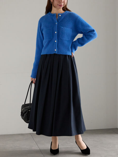 Te chichi「ショートシャギーポケットカーディガン」|カーディガン|