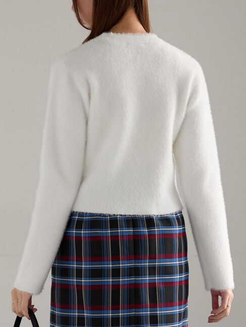 Te chichi「ショートシャギーポケットカーディガン」|カーディガン|