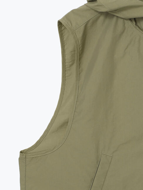 SM2「ナイロンフードジップベスト」|ダウンベスト・ベスト|