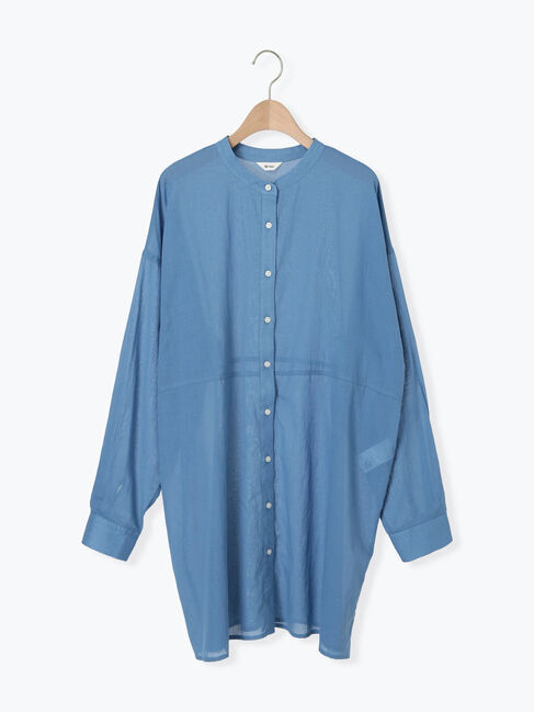 SM2「シアーバンドカラーシャツ」|シャツ・ブラウス|