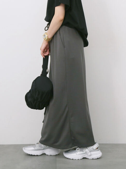 Samansa Mos2 blue「ポンチナロースカート」|スカート|