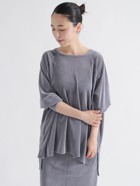 sm2rhythm「シアーベロアプルオーバー」|Tシャツ・カットソー|