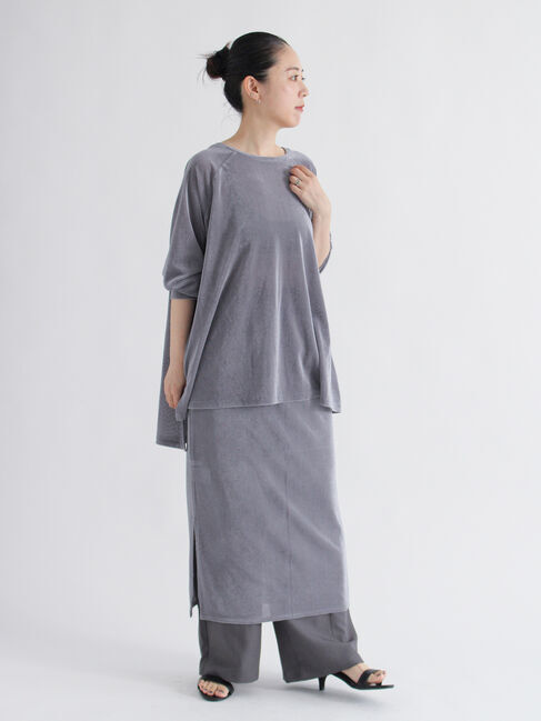 sm2rhythm「シアーベロアプルオーバー」|Tシャツ・カットソー|