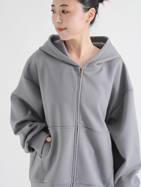 sm2rhythm「ダンボールジップパーカー」|Tシャツ・カットソー|