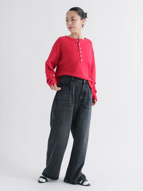 sm2rhythm「デニムタックパンツ」|その他|