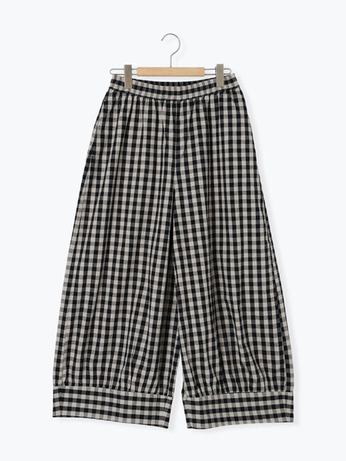 Samansa Mos2「【M/Lサイズ】裾切替ギャザーパンツ」|その他|